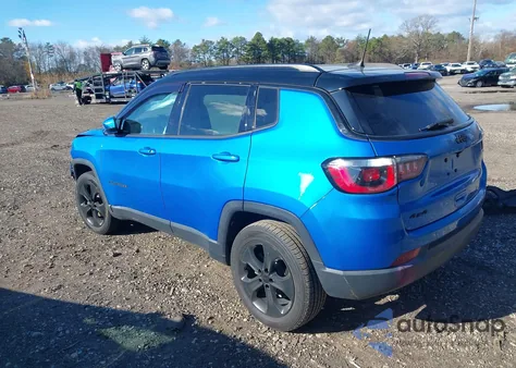2019 Jeep Compass Altitude 4X4 from USA, damaged, VIN 3C4NJDBB2KT713724